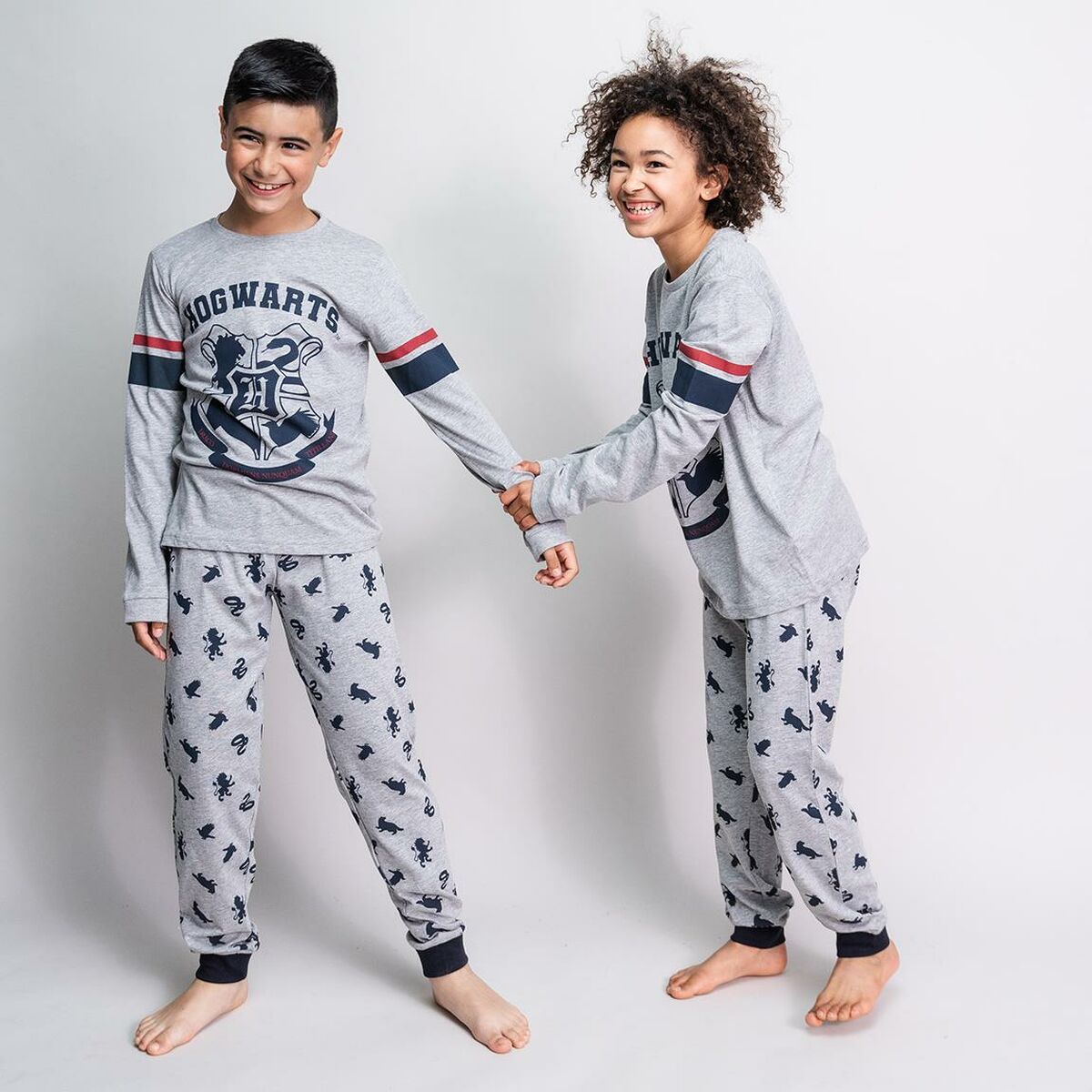 Pyjamas Barn Harry Potter Grå